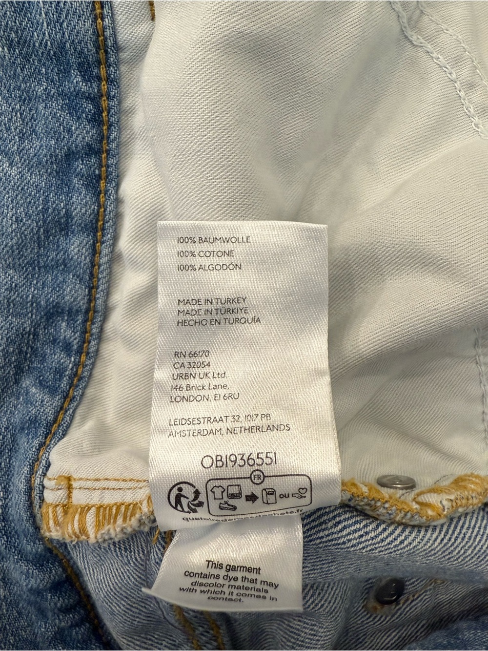 Anthropologie Pilcro Ellis Tapered Barrel Jean Sz 32 Cropped Light Wash - Picture 12 of 14